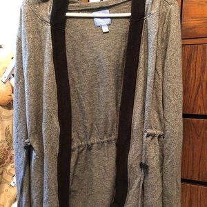 Simply Vera grey sweater cardigan